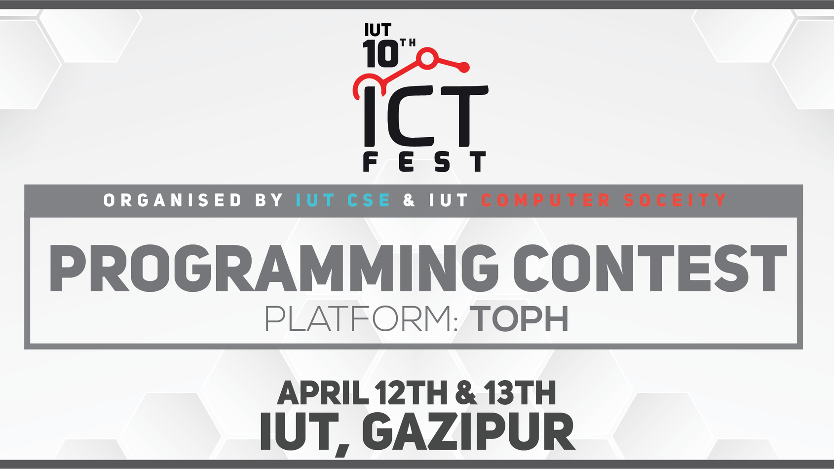 IUT 10th ICT Fest Programming Contest Toph