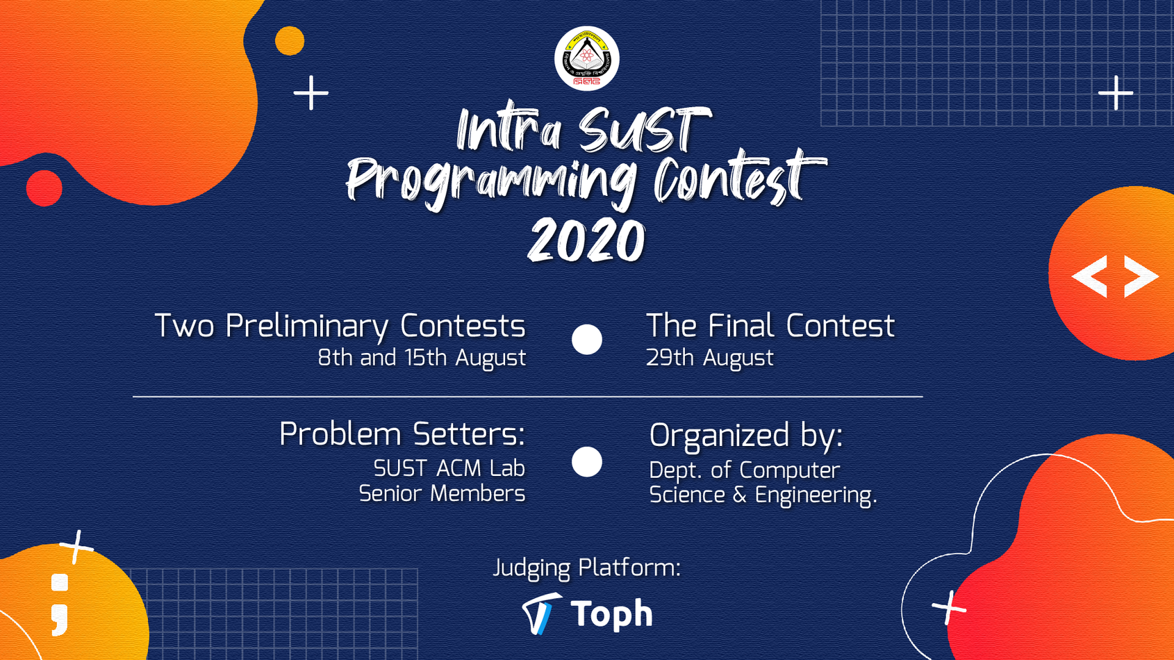 Intra Sust Programming Contest Preliminary 2 Toph